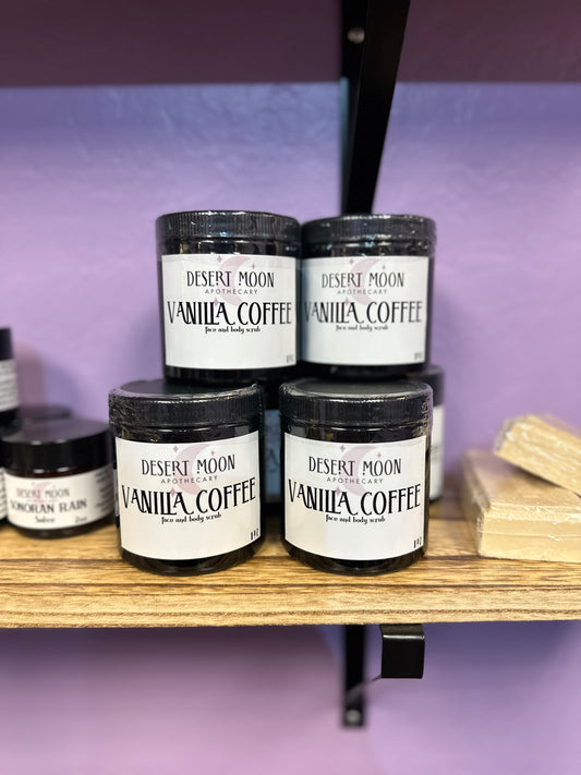 Vanilla coffee body scrub - 8oz